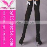 Top Long Socks Wholesale Women,pantyhose,thigh High Stocking Black M1542 thumbnail-3