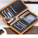 Hot Selling New Design Bifold Durable Leather Clutch Baellerry Men Wallet thumbnail-6