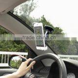 Anti-slip Diagonal Design Windshield Suction Cup Plastic Mobile Phone Holder for Car thumbnail-5