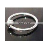 High Polished Stainless Steel BCR Ring Captive Rings Body Jewelry thumbnail-1