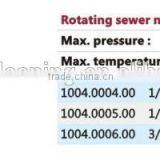 High Pressure Stainless Steel Rotating Sewer Nozzle thumbnail-1