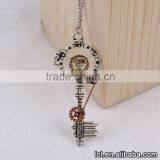 Key Shaped Designer Necklace, Wholesale Steampunk Vintage Necklace thumbnail-2
