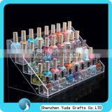 Five Tier Nail Polish Display Organizer,nail Polish Display Box,acrylic Cosmetic Display for Nail Polish