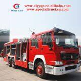 2015 HOT SINOTRUK 6X4 Airport Fire Truck for Sale HOWO 6X4 Airport 12000 Liter Fire Truck for Sale thumbnail-2