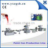 Complete Automatic Paint Round Tin Can Making Machine