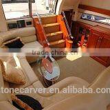 43ft China Motor Yacht, Luxury Yacht, Fiberglass Luxury Yacht Made in China thumbnail-6