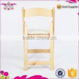 New Degsin Qingdao Sionfur China Wholesale Wood Folding Chair thumbnail-3
