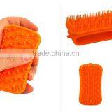 Dog Cat Pet Silicone Bathing Grooming Cleaning Brush Soft Durable thumbnail-6