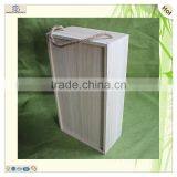 Оптовая продажа самых новых деревянных винных коробок с скользящей крышкой и современной упаковкой thumbnail-1