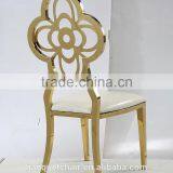 Foshan Furniture Modern Stainless Steel Dining Chair for Restaurant thumbnail-5