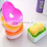 N172 High Quality Plastic Heart Shaped Soap Box thumbnail-1