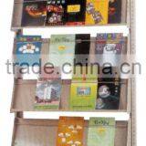 4-layer Periodical Cabinet Book Rack Newspaper Racks thumbnail-2