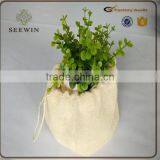 Garden Small Colorful Decorative Burlap Jute Flower Pot thumbnail-6