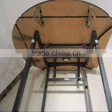 Hot Sale PVC Covered Plywood Square/Round Folding BanquetTable QZ6008 thumbnail-5