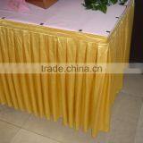 Hotsale Gold Wedding Party Table Skirting thumbnail-1