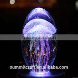 LED 3d Laser Jellyfish Crystal Gift Items
