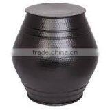 Shiny Nickle Hammered Table thumbnail-3