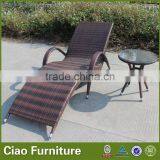 Luxurious Single Dedicated Outdoor Swimming Pool or Beach Lying Bed + Coffee Table thumbnail-3