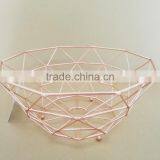 Jiangmen Factory Fashion Design Storage Metal Wire Fruit Basket Hanging Wire Fruit Basket thumbnail-4