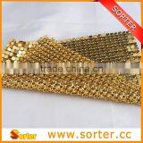 Flame Retardant Metallic Sequin Cloth Kitchen Curtains thumbnail-4