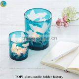 Cylinder Wine Glasses Decorative Votive Candle