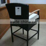 Factory Supplies Leisure Bar Stool High Chair With Armrest For Bar Furniture thumbnail-3