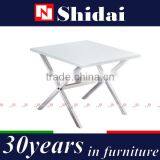 Adjustable Coffee Table, Extendable Glass Coffee Table, Convertible Coffee Table to Dining Table TA97S thumbnail-1