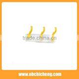 Bathroom Curtain Hooks Coat Hooks Row Plastic Row Hook thumbnail-1