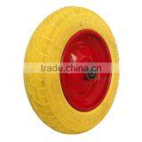 pu Wheel 3.50-8 With Plastic or Metal Rim thumbnail-1