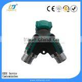 Metal 2-way Watering Garden Hose Splitter thumbnail-1