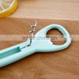 Factory Wholesale Simple Design Cheap Promotion PP Handle Stainless Steel Beer Bottle Opener thumbnail-6