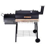 Chimney BBQ / BBQ Grill / Smoker BBQ Deluxe Charcoal BBQ Grill With Trolley thumbnail-3