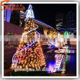 10m-20m Green PVC Customized Christmas Tree Custom Christmas Tree Ornament Artificial Christmas thumbnail-4