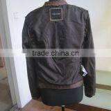 Lapel Badges Leather Wear Blouses Slim PU Jackets Women's Clothing thumbnail-6