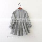 2017 Autumn Spring Girl Child Dress Gingham Dress With 8 Years Girl Dress Design thumbnail-2