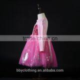 New Girl Dresses Costume Lace Long Sleeves Kid Sequinned Dresses Children Cosplay thumbnail-5