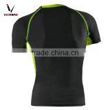 Moisture Wicking Stretch Muscle Shirt Men's Compression Fitness T-Shirt Clothes thumbnail-3