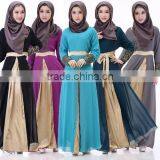 Fancy Women Bridal Costumes Chiffon Long Sleeve Dress Muslim thumbnail-1