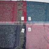 The Stylish Large 100%rayon Soft Designer Jacquard Floral Hot Shawl thumbnail-6