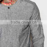 2016 New Design Collarless Shirt for Man thumbnail-3