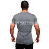Mens Blank Fitness t Shirt Dri Fit Tri Blend Sport t Shirt thumbnail-2