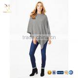 Top 10 Grey Cashmere Wool Poncho Wrap thumbnail-4