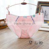 Girls Candy Color Bowknot Pure Cotton Briefs Panty Sexy Lace Women Cute Briefs Underwear thumbnail-2