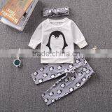 2017 Autumn Baby Boy Clothes Cotton T-shirt+Pants Newborn 2pcs Suit Baby Girl Clothes thumbnail-4