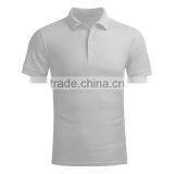 100 Polyester Cheap Wholesale Custom Logo Mens White Polo Shirt thumbnail-2
