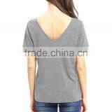 Women's Summer Tops Bandage V-Neck Casual Girls Tees T Shirt thumbnail-6