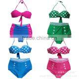 Wholesale Summer Women Sexy Black Halter Wimwear thumbnail-5