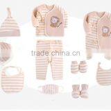 Favorite Welcome Baby Homewear Sets Suit Organic Cotton Baby Gift Set Clothes thumbnail-2