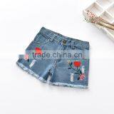 Bulk Price Children Jeans Shorts Girlss Denim Jeans Shorts Kids Mini Jeans thumbnail-6