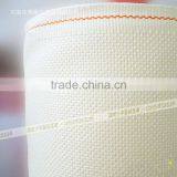 Hot Sell High Quality China 100% Cotton Fabric 14 CT Clear Hole Beige White Cross Stitch Cottonfabric thumbnail-4